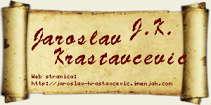 Jaroslav Krastavčević vizit kartica